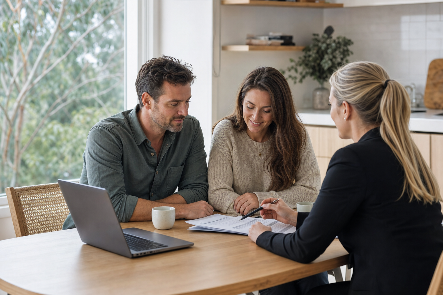 Building Safe Borrowing Plans with Buffers, Risk and a Broker