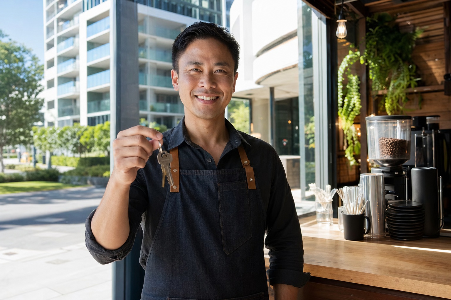 How a Mascot Café Owner Bought a Home Without Starving the Business