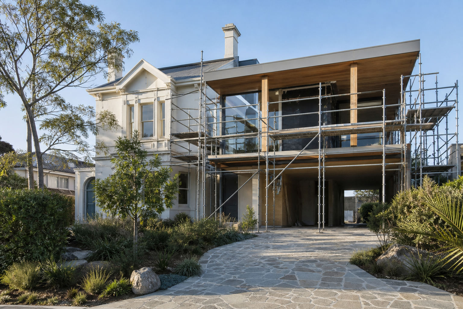 Construction loan or equity release: how to fund a luxury reno
