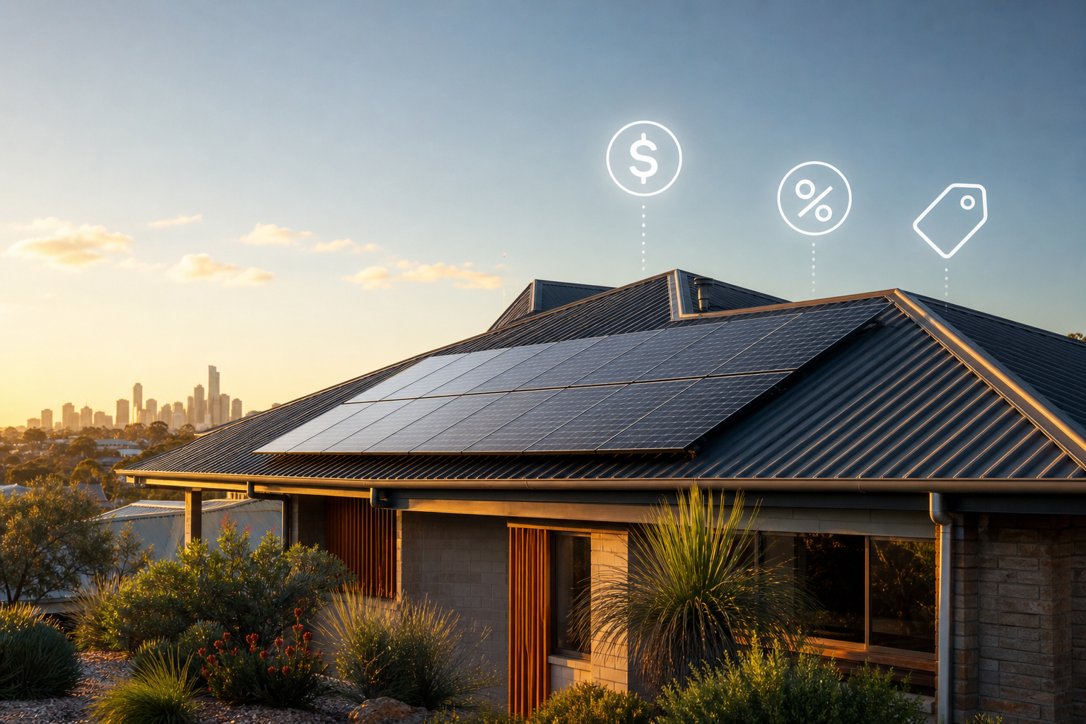 Solar rebates, STCs and feed‑in tariffs in your finance plan