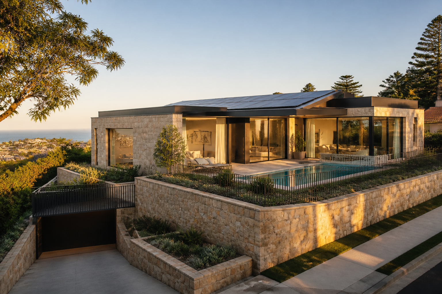 Solar, Pools And Basements In Prestige Homes: What Banks Really See