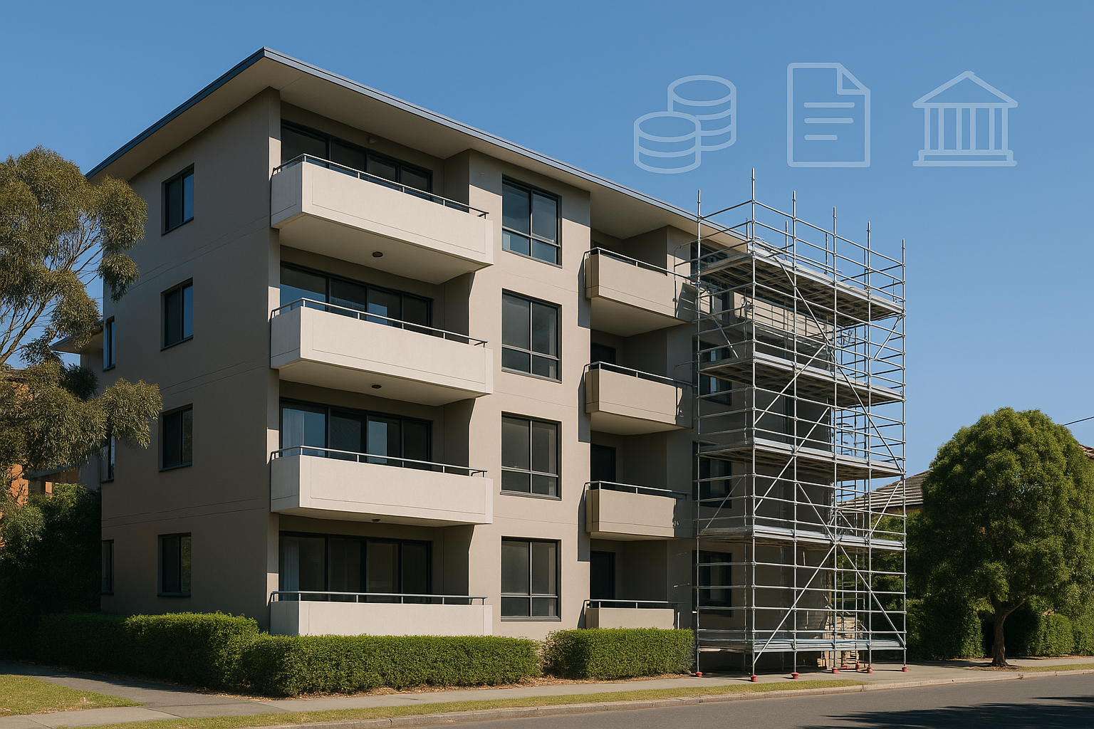 Strata repairs: raise levies, strike a special levy or borrow?