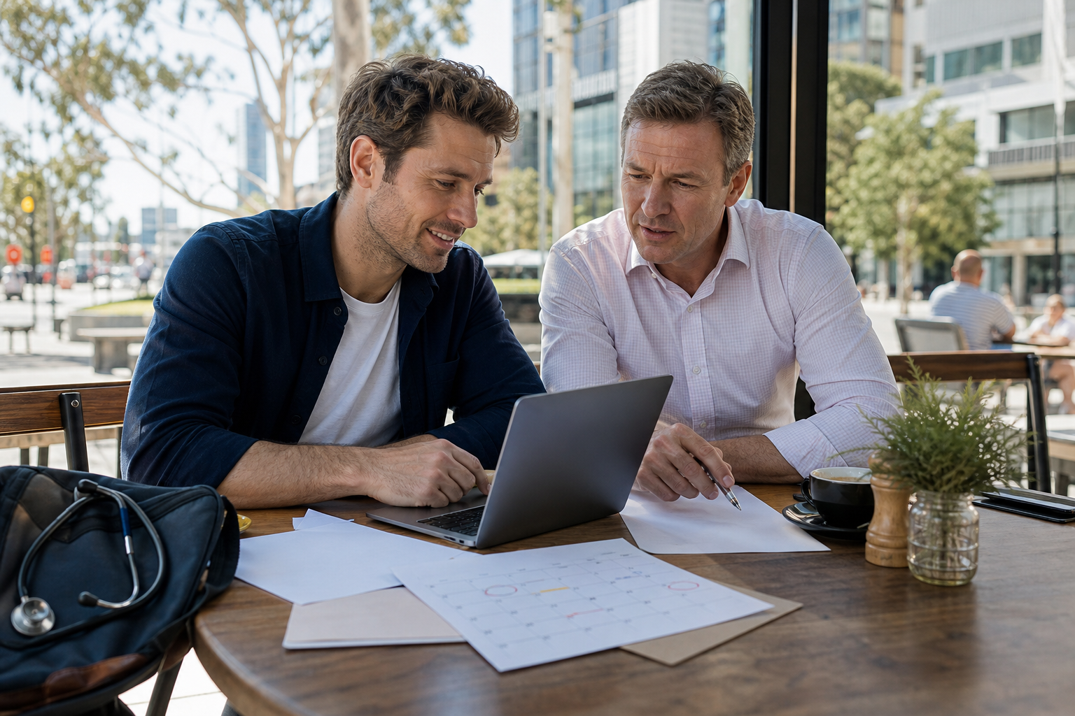 Cashflow setups for locums and consultants with irregular invoices